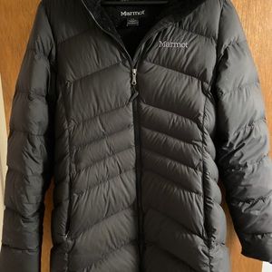 Marmot down puffer jacket